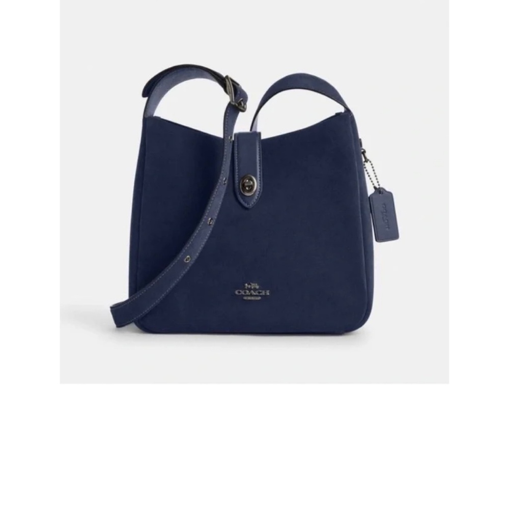 Almost brand new Coach Hadley Convertible Crossbody Bag In Suede